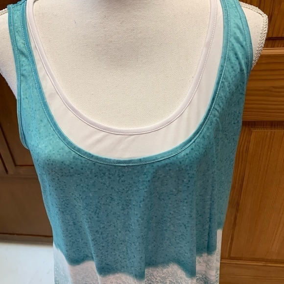 NORACORA tank dress large 21 in pit pit L-39 in coastal chic - Picture 4 of 6